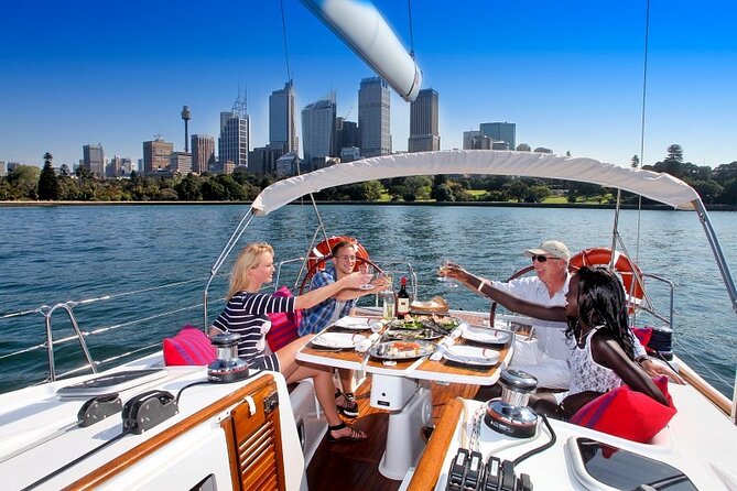 Luxury Sailing Cruise on Sydney Harbour with Lunch - Captain David and the tone of the day