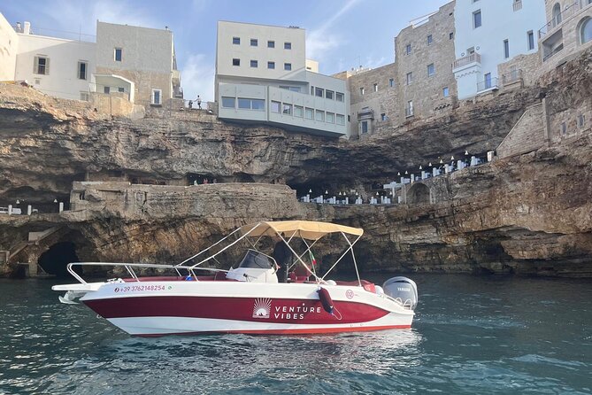 Luxury Shared Boat Tour in Polignano a Mare with Local Aperitif - The itinerary, from Cala Paura to Grotta Azzurra