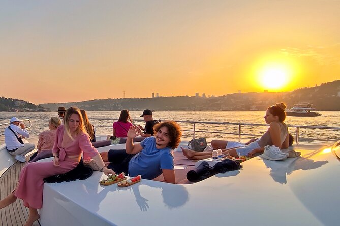 Luxury Sunset Yacht Cruise on the Bosphorus – Refresh & Relax - Asian shore highlights: Kanlıca, Beylerbeyi, and Çengelköy