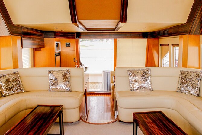 Luxury Yacht Dubai - Book 56 ft Yacht Cruise up to 24 people - Dubai Marina and JBR from the sea