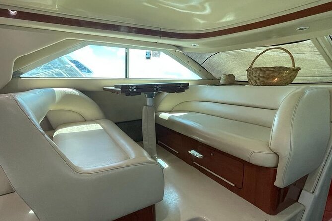 Luxury Yacht in Paradise and snorkel by Isla Mujeres - Seeing Playa Norte without getting off the yacht