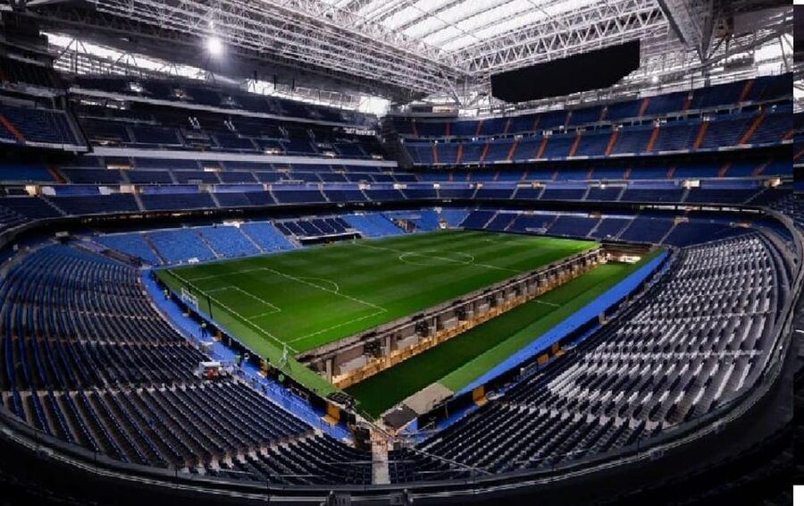 Madrid: Private VIP Real Madrid Bernabeu Stadium Tour - The panoramic view from the stands
