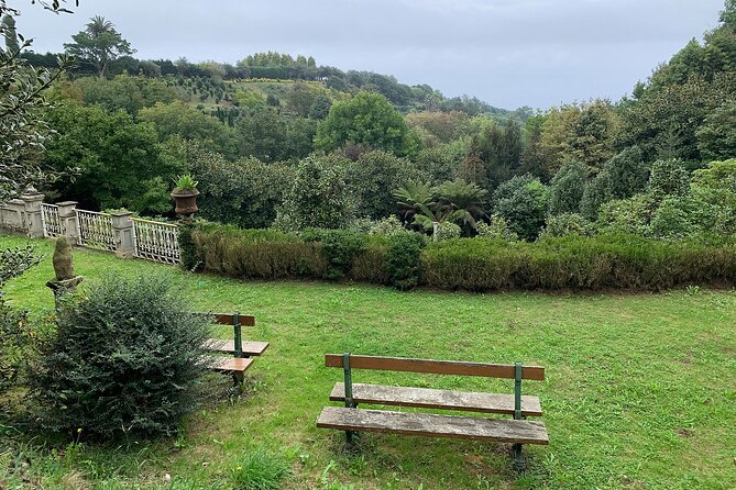 Magical and Exclusive Private Visit to the Fonte Baxa Garden, Luarca - The views over Luarca are part of the ticket
