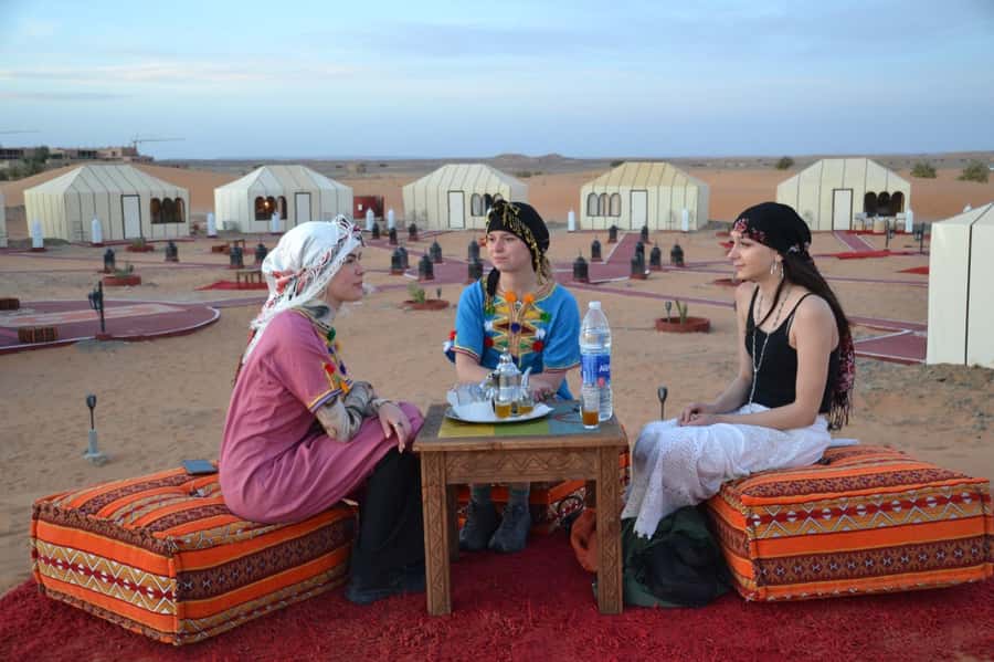 Marrakech/Fez: 3-Day Merzouga Desert Trip, Luxury ATV Option - The desert camp: atmosphere versus comfort