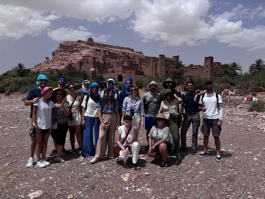 Marrakech To Merzouga : 3-Day Dreams Tours & Luxury Camp - Day one: Marrakech, Tizi n’Tichka, and Ait Benhaddou