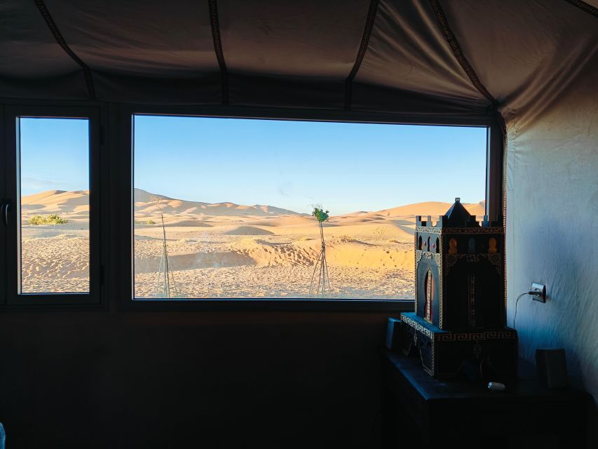 Merzouga: Overnight Stay in Luxury Desert Tent with Dinner - How much value do you get for $81?