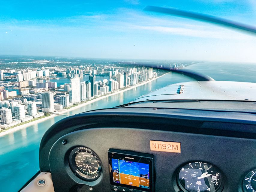 Miami Beach: Private Luxury Airplane Tour with Champagne - The five-minute safety briefing comes first