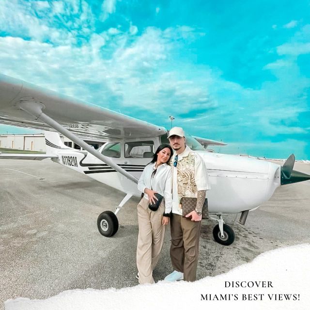 Miami Beach: Private Luxury Airplane Tour with Champagne - South Pointe Park and the Miami Beach shoreline