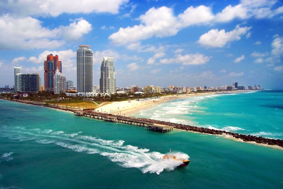 Miami Premium Driving Tour with Little Havana & Boat Cruise - Art Deco buildings and Miami Beach views