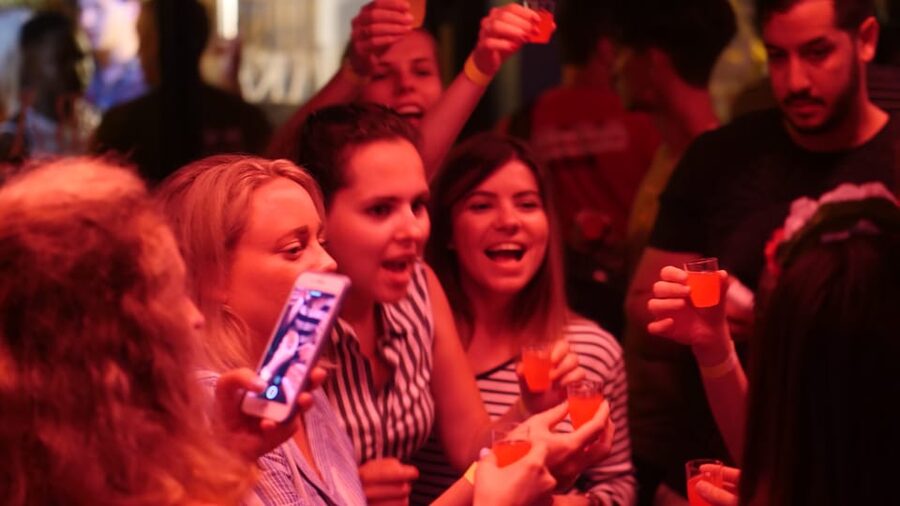 Milan: Ultimate Bar Crawl with Shots and VIP Club Access - Games and challenges keep the night moving