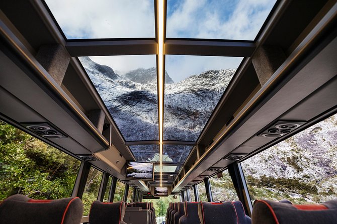Milford Sound Premium Coach & Cruise from Queenstown with Lunch - Monkey Creek and the road to the Homer Tunnel