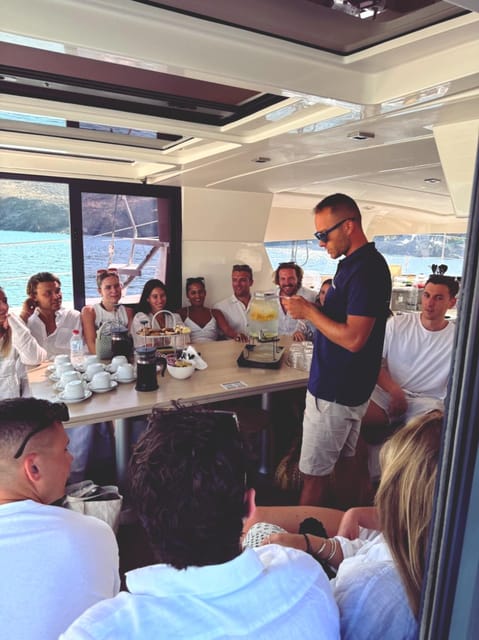 Milos: Full Day Luxury Catamaran with Full Meal & Open Bar - Food, drinks, and the open bar