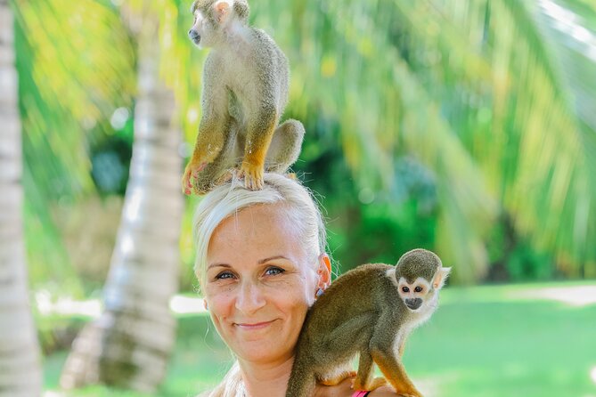 Monkey House VIP Experience with 4 species of monkeys, Punta Cana - Pickup needs a little extra attention