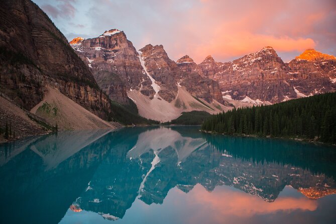 Moraine Lake & Lake Louise Sunrise | Award-Winning Premium Tour - What the Moraine Lake sunrise feels like