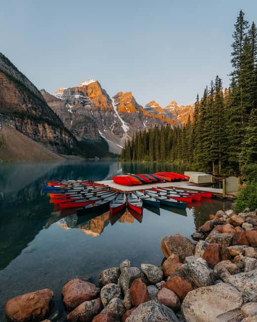 Moraine Lake Sunrise: Premium Tour from Canmore & Banff - The early pickup from Canmore, Banff, or Lake Louise