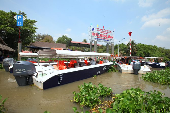 Morning CuChi Tunnels-Tapioca-Secret Traps Luxury Speedboat 2Ways - How the return journey may work