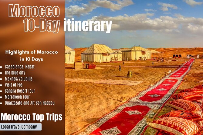 Morocco Top Trips: Luxury 10-Day Private Tour in Morocco - Rabat and the blue streets of Chefchaouen