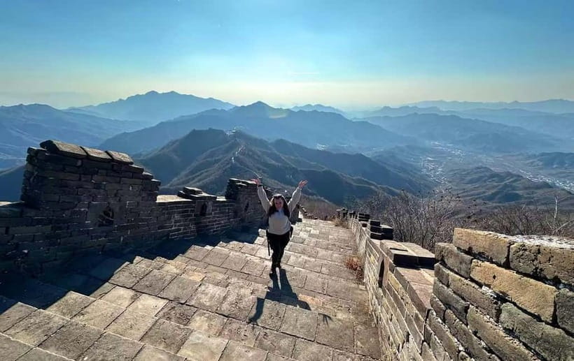 Mutianyu Great Wall 5-KM Guided Hike with Uphill Cable Car - Cable car first, hiking second