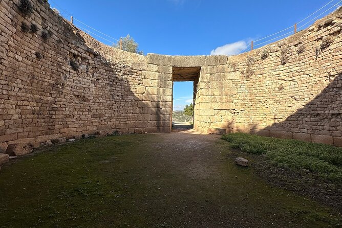 Mycenae Epidaurus Nafplio Isthmus Canal Private Luxury Tour - The Treasury of Atreus and the Mycenae museum