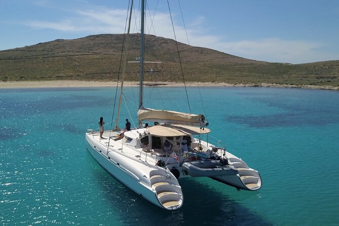 Mykonos Catamaran Premium Day-Sunset Tours 8-flavor Meal & Drinks - What Happens When the Wind Picks Up