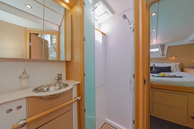 Mykonos Catamaran Premium Day-Sunset Tours 8-flavor Meal & Drinks - Crew, Boat Comfort, and Group Size