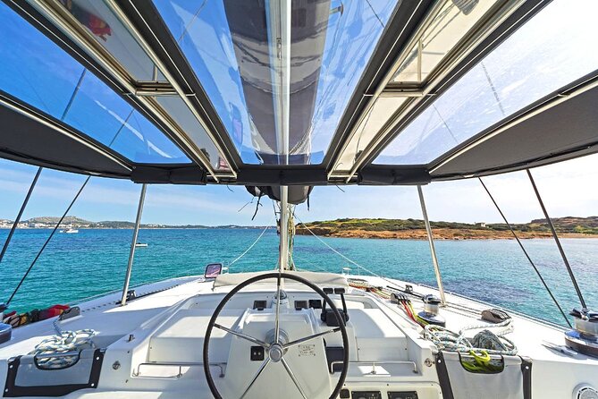 Mykonos Catamaran Premium Day-Sunset Tours 8-flavor Meal & Drinks - Delos, Viewed From the Aegean
