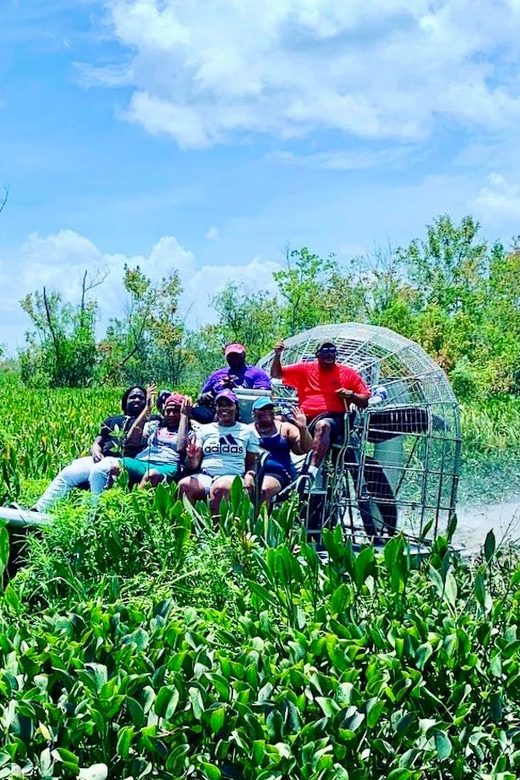 New Orleans: 6 Passenger Premium Airboat Swamp Tour - Reading the swamp one sight at a time