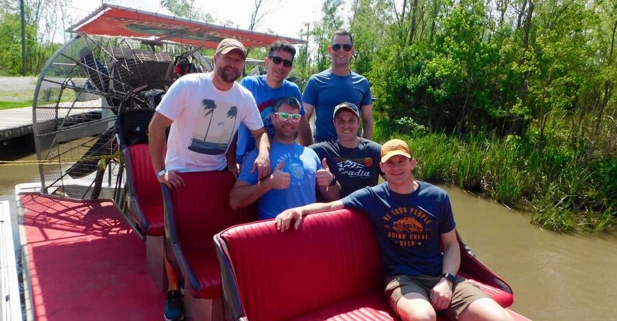 New Orleans: 6 Passenger Premium Airboat Swamp Tour - What the premium airboat feels like
