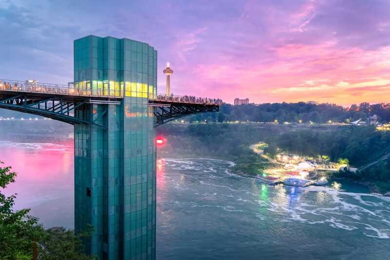 Niagara Falls: Canadian and American Deluxe Day Tour - Skylon Tower and the view from above