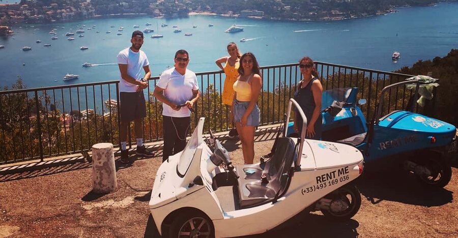 Nice: Exclusive Guided Tour in a One-of-a-Kind Electric Car - Leaving from the port near Rue Lascaris