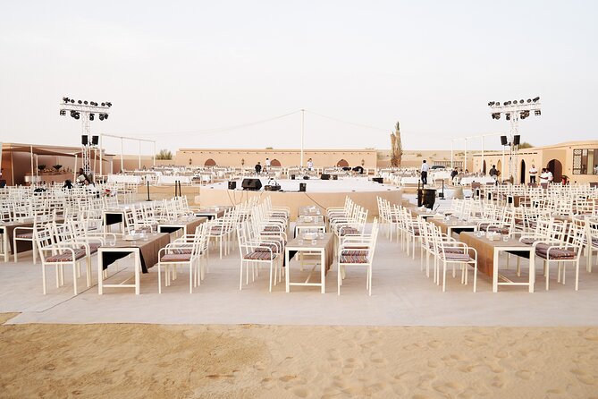 Noble Camp With Exclusive Shows Gourmet Dinner And Quad Bikes ATV - Lahbab red dunes and the quad-bike start