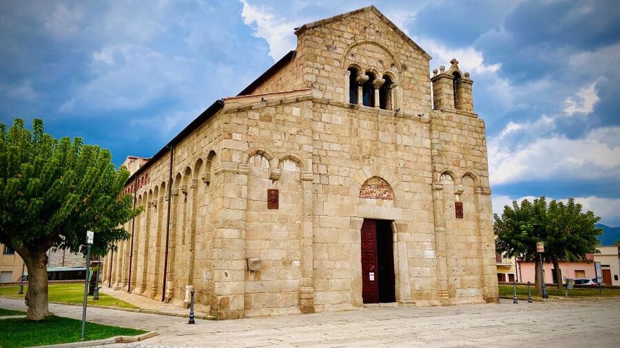 Olbia: Exclusive Guided City Tour in Tuk-Tuk - San Paolo Church and its colorful dome