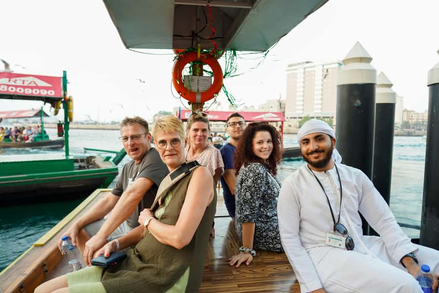 Old Dubai: Premium Guided Tour with Street Food & Abra Ride - The Gold Souk and the End of the Route