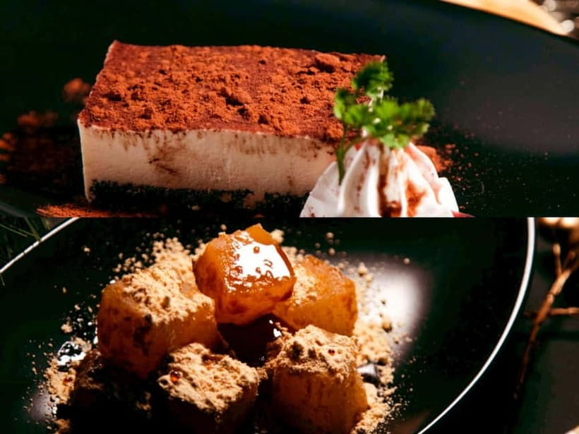 Osaka Umeda: PICCADILLY DINNER SHOW & NIGHTCLUB with Tasting - The Japanese course and its seasonal touch