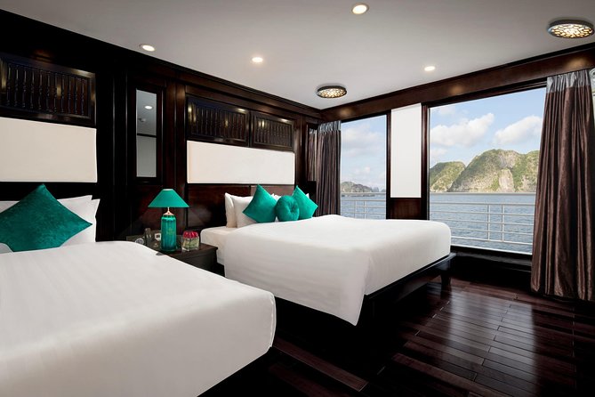 Overnight Luxury 5 Star Alisa Cruise with Meals, Kayak or Bamboo Boat - Ti Top Island, swimming, and the one-choice afternoon