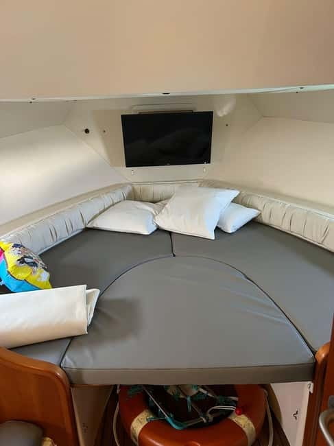 Palermo: Luxury Boat Tour with Snacks and Snorkeling - A comfortable boat for a small group