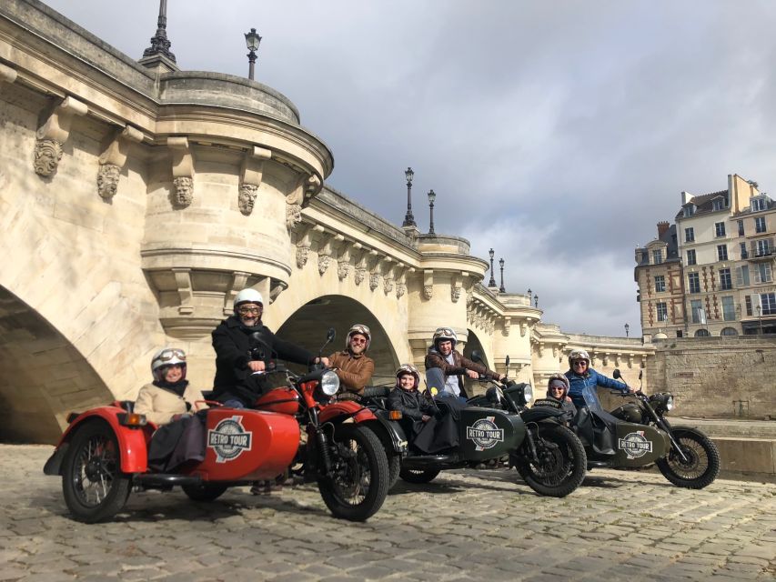 Paris Vintage Sidecar Premium & Private Half-Day Tour - Comfort, clothing, and who should book