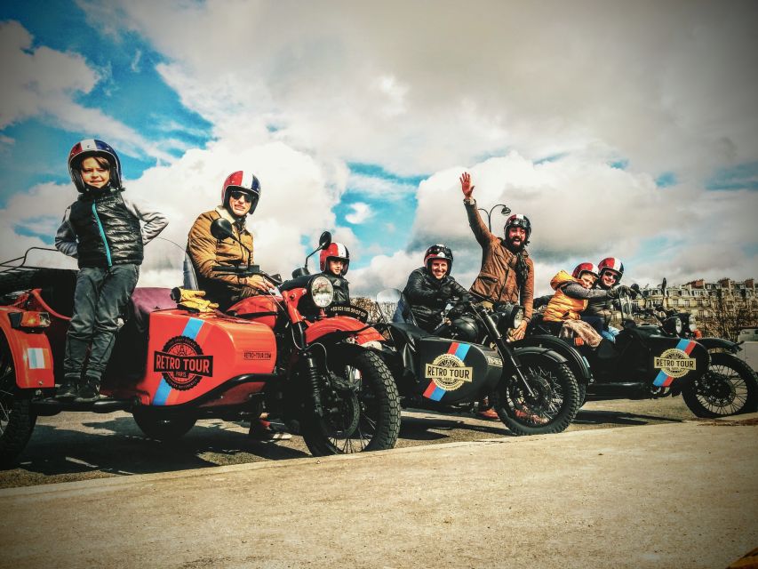 Paris Vintage Sidecar Premium & Private Half-Day Tour - The price and the private-tour value