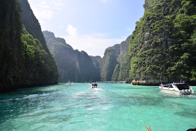 Phi Phi, Maya Bay, & Khai Islands Premium Trip from Phuket - Monkey Beach: look, do not get too close