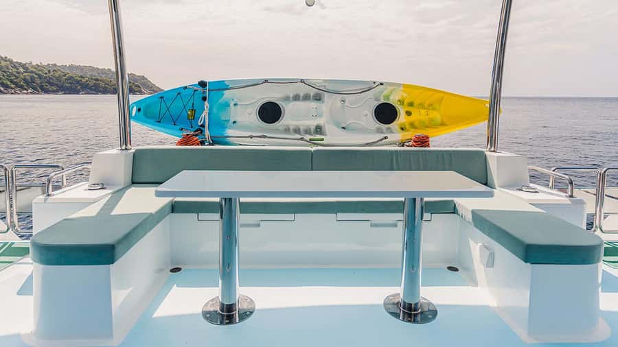 Phuket: Indigo Luxury Yacht to Phi Phi, Maya & Maithon - Pileh Lagoon and the longtail boat photographs