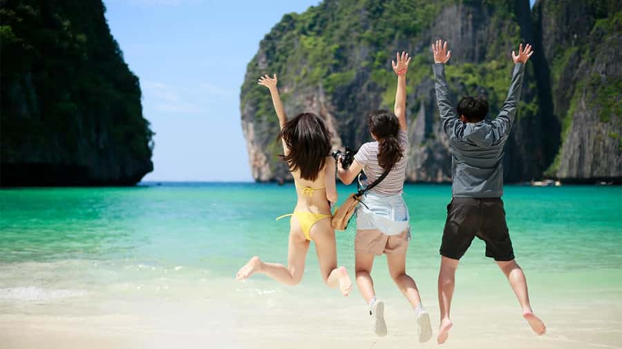 Phuket: Indigo Luxury Yacht to Phi Phi, Maya & Maithon - Maya Bay in about one hour