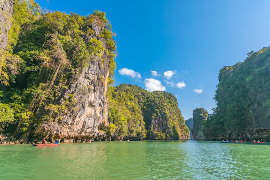 Phuket: James Bond Island Tour By Premium Speed Catamaran - Koh Naka Yai gives you an easy first stop