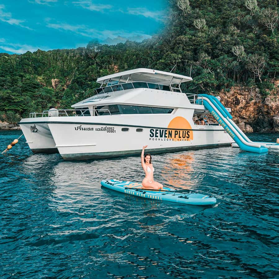Phuket: Phi Phi, Maya, and Maiton by Luxury Yacht with Lunch - Snorkeling, kayaking, and the Maiton finish