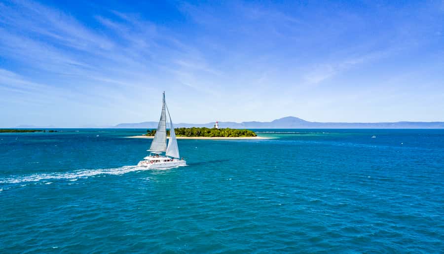 Port Douglas: Reef & Low Isles Cruise on Luxury Catamaran - Sailing from Port Douglas on a luxury catamaran