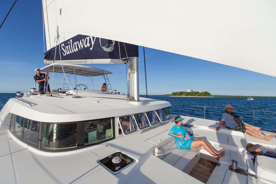 Port Douglas: Reef & Low Isles Cruise on Luxury Catamaran - A glass-bottom view without getting wet