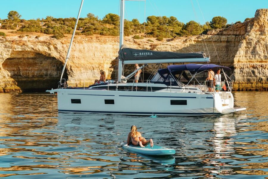 Portimao: Luxury Sail-Yacht Cruise with Sunset Option - Swimming, paddleboards, and sea conditions