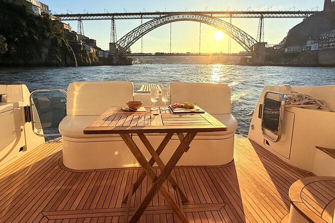 Porto: Luxury Yacht Cruise with Wine Tasting & Snacks - Key things to know before booking