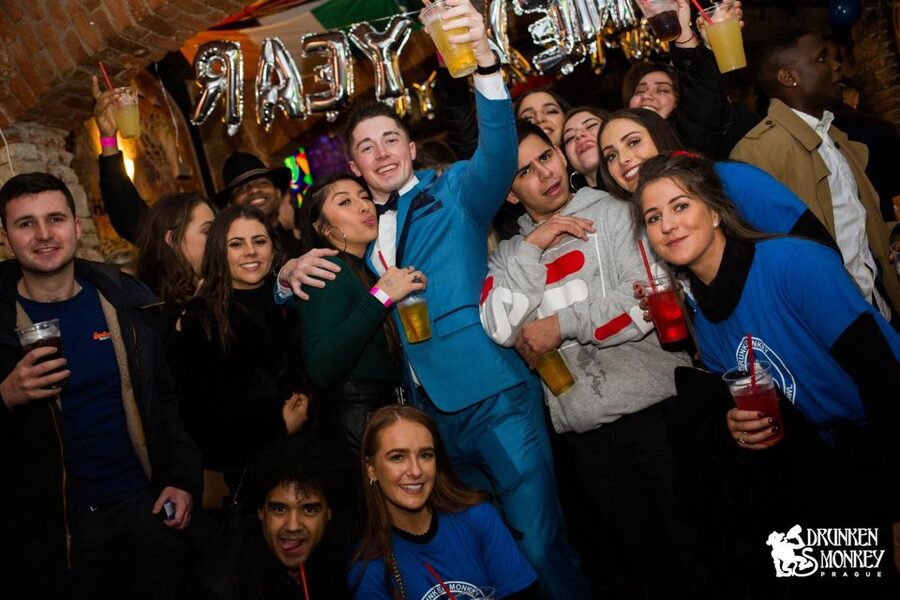 Prague: Pub Crawl with Open Bar and VIP Entry - The first bar: two hours of games and open drinks