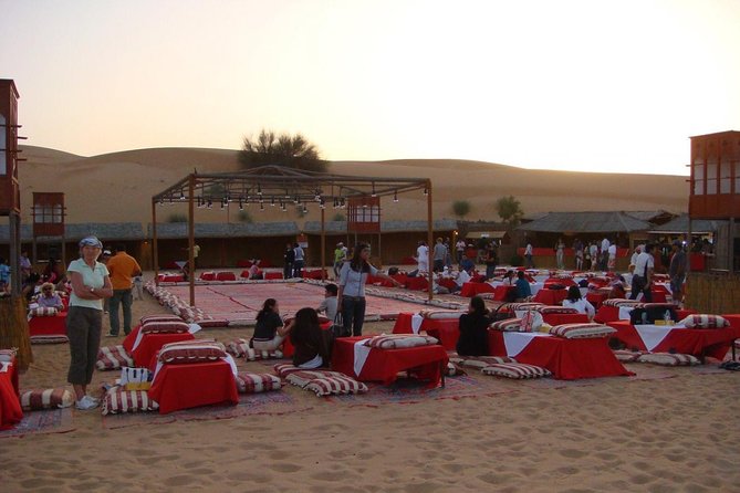 Premium 4x4 Dubai Desert Safari with BBQ Dinner - Arabic coffee, dates, and the camp welcome