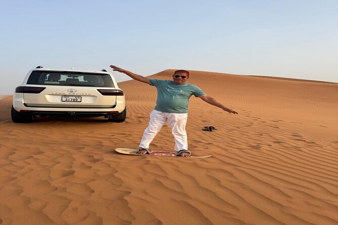 Premium Camp Dubai Desert Safari - Arabic coffee, sweets, and a short camel ride